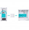 PC Case Jonsbo D400, ATX, Tempered Glass - White