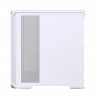 PC Case Jonsbo D400, ATX, Tempered Glass - White