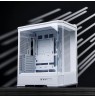 PC Case Jonsbo D400, ATX, Tempered Glass - White