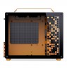 Computer Case JONSPLUS MATX Handle Case Z20 - Black-Orange