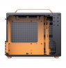 Computer Case JONSPLUS MATX Handle Case Z20 - Black-Orange