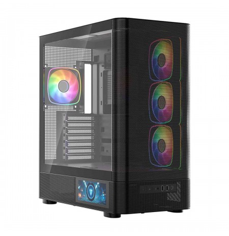 MODECOM Volcano Volcano AQ400 ARGB Midi Black