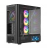 MODECOM Volcano Volcano AQ400 ARGB Midi Black