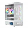 MODECOM Volcano Volcano AQ400 ARGB Midi White