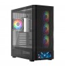 MODECOM Volcano Volcano AQ500 ARGB Midi Black