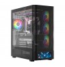 MODECOM Volcano Volcano AQ500 ARGB Midi Black