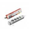 ColorWay | CW-CHE44W | Power socket, 4 EU sockets