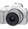 Canon | EOS R50 WH + RF-S 18-45mm F4.5-6.3 IS STM (SIP) | Megapixel 24.2 MP | Image stabilizer | ISO sensitivity (max) 32000 | D