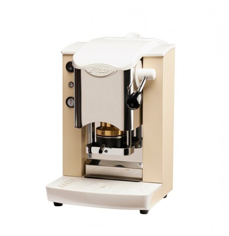 Fab. Coffee Maker Slot Inox ESE Pad Ivory White