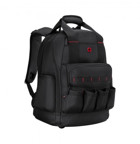 Wenger ADVANCED 16" Tool Backpack, Black