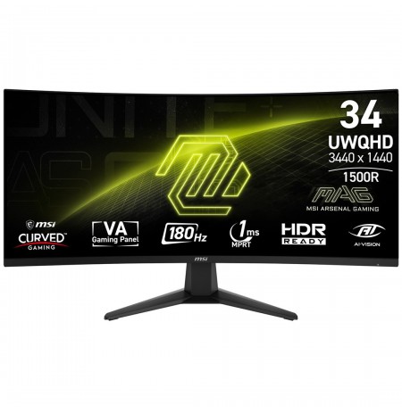 MSI Monitor 34" MAG 346CQ 34  UWQHD 180Hz