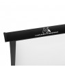 Maclean Portable Projection Screen Compact 40" 16:9 Free-Standing Office Cinema Matt White Home
