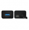 AXAGON HUE-S2BL USB3.0 CHARGING hub