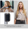 BABYLISS | Hair styling comb | Air Wand AS6555E | Ion conditioning | Number of heating levels 4 | 1600 W | Chrome