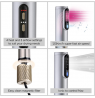 BABYLISS | Hair styling comb | Air Wand AS6555E | Ion conditioning | Number of heating levels 4 | 1600 W | Chrome