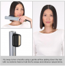 BABYLISS | Hair styling comb | Air Wand AS6555E | Ion conditioning | Number of heating levels 4 | 1600 W | Chrome