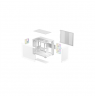 Deepcool Case | CG330 3F WH | White | Micro ATX | Power supply included No