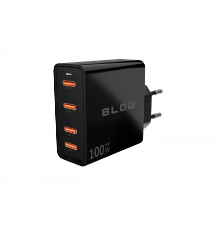 Wall charger USB-Cx4 PD 100W GAN black