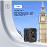 UNITEK P1122ABK01 power plug adapter Universal Black