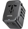 UNITEK P1122ABK01 power plug adapter Universal Black