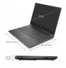 HP Victus 15-fb3231nw Ryzen 7 7445HS 15,6"FHD IPS 144Hz 300nits AG 16GB DDR5 5600 SSD512 RTX4050_6GB Cam 720p 70Wh Win11 Gray 2Y