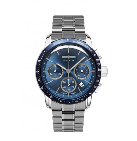 Zeppelin New York 8878MB3 watch, quartz, 42mm
