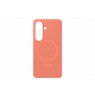 Samsung Galaxy S26 Silicone Magnet Cover Coral Red