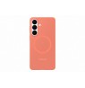 Samsung Galaxy S26+ Silicone Magnet Cover Coral Red