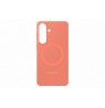Samsung Galaxy S26+ Silicone Magnet Cover Coral Red