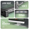 AXAGON USB-C 5Gbps LONGER 9in1 hub | HMC-10HLS