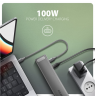 AXAGON USB-C 5Gbps LONGER 9in1 hub | HMC-10HLS