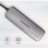 AXAGON SuperSpeed USB-C COMBO 5in1 hub | HMC-HCR3A