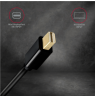 AXAGON MINI DP to HDMI cable, 1.8 m, 4K/30Hz | RVDM-HI14C2 | 1.8 m
