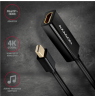 AXAGON Mini DP to HDMI adapter, 4K/30Hz | RVDM-HI14N