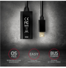AXAGON Mini DP to HDMI adapter, 4K/30Hz | RVDM-HI14N