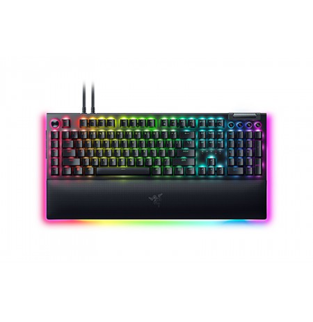 Razer BlackWidow V4 Pro Gaming Keyboard, Yellow Switch, USB, DE Layout