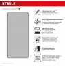 Samsung Galaxy S26+ Privacy Screen Glass MM By Displex Transparent