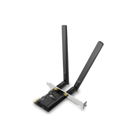 TP-LINK AX900 Wi-Fi 6 Bluetooth PCIe Adapter | Archer TX10E | 802.11ax | MU-MiMO Yes | no PoE | Antenna type Two High Gain Dual-
