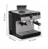 Krups Precision XP801T10 coffee maker Semi-auto Espresso machine 3 L