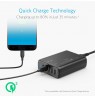 Anker PowerPort Speed 5, 63W 5 Port USB Charger, Power Adapters with Quick Charge 3.0