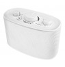 Albrecht Klaro Stereo portable speaker White 4 W