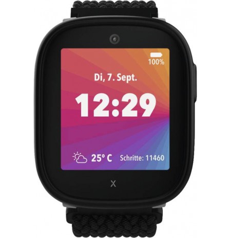 Xplora X6Play 2nd Gen eSIM 3.86 cm (1.52") TFT Digital 360 x 400 pixels Touchscreen 4G Black Wi-Fi GPS (satellite)