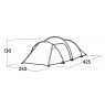 Easy Camp Hemsedal 4 Green Tunnel tent