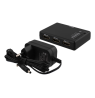 HDMI adapteris DELTACO 1xHDMI in, 4xHDMI out, 6.75 Gbit/s, 1920x1080 in 60Hz, juodas / HDMI-7051