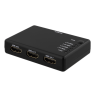 HDMI adapteris DELTACO 1xHDMI in, 4xHDMI out, 6.75 Gbit/s, 1920x1080 in 60Hz, juodas / HDMI-7051