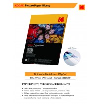 Kodak 180gsm 9.1 mil Glossy A4x25