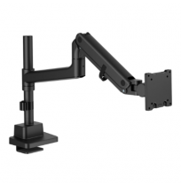 DIGITUS Single Monitor Mount 57inch 27kg Gas Spring VESA: 75x75 100x100 Black