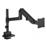 DIGITUS Single Monitor Mount 57inch 27kg Gas Spring VESA: 75x75 100x100 Black