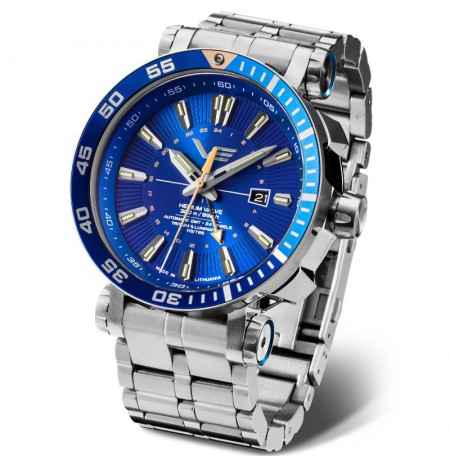 Vostok Europe Energia Rocket GMT NH34-575A716BR-LE