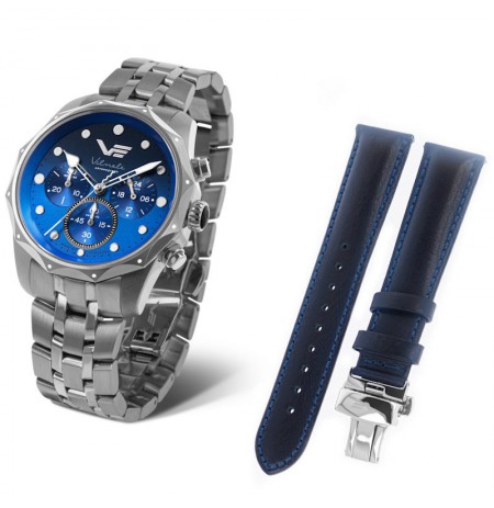 Vostok Europe Vilnelė CHRONO JS20-125A750BRWH-LEBL